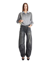 Gray Koyat Silk Polo | PDP | Antonia