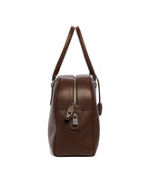 Brown India 15.75 Leather Bag | PDP | Antonia