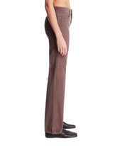 Brown Carlyl Cotton Pants | PDP | Antonia