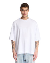 White Cotton T-Shirt | PDP | Antonia