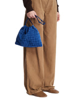 Blue Suede Dustbag | PDP | Antonia