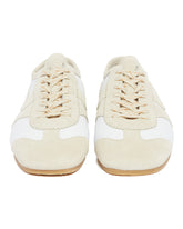 White Suede Sneakers | PDP | Antonia