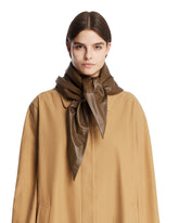 Brown Triangular Scarf | PDP | Antonia