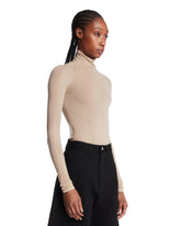 Beige Second-Skin Bodysuit | PDP | Antonia