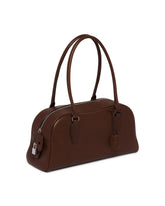 Brown Leather E/W India Bag | PDP | Antonia