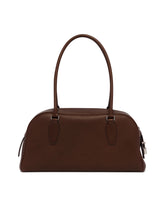 Brown Leather E/W India Bag | PDP | Antonia