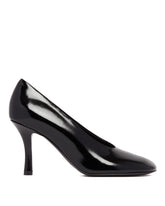 Black Leather Baby Pumps - BURBERRY | PLP | dAgency