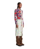 Multicolor Printed Midi Dress | PDP | Antonia