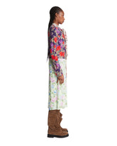 Multicolor Printed Midi Dress | PDP | Antonia