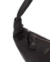 Medium Brown Croissant Shoulder Bag | PDP | Antonia