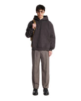 Felpa Con Cappuccio Grigia | PDP | Antonia