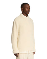 White Pearl Cloud Cashmere Sweater | PDP | Antonia