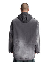 Giacca Con Cappuccio Nera | PDP | Antonia