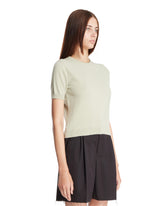 Green Short-Sleeve Sweater | PDP | Antonia