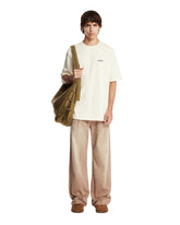 Beige Le T-Shirt Gros Grain | PDP | Antonia