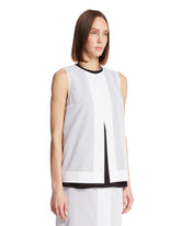 White Double Layer Top | PDP | Antonia
