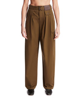 Green Pants with Belt | PDP | Antonia