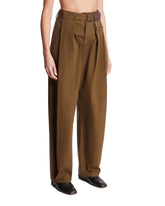 Green Pants with Belt | PDP | Antonia