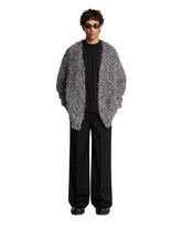 Gray Lurex Cardigan - Men's knitwear | PLP | Antonia