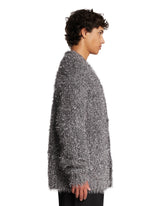 Gray Lurex Cardigan | PDP | Antonia