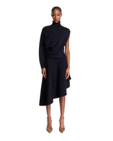Black Wool Cut-Out Dress | All | Antonia