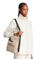 Borsa Belted In Canvas Beige | PDP | Antonia