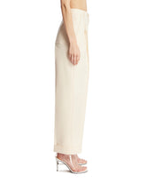 White Vittoria Work Trousers | PDP | Antonia