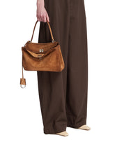 Brown Small Rodeo Suede Bag | PDP | Antonia