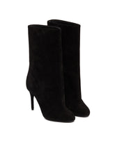 Black Suede Ankle Boots | PDP | Antonia