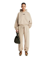 Light Beige Cotton Hoodie | PDP | Antonia