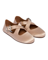 Ballerine Flat Incrociate Rosa | PDP | Antonia