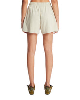 Gray Cotton Shorts | PDP | Antonia