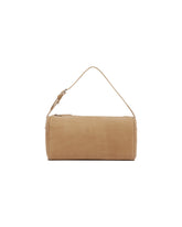 Beige 90s Suede Bag | PDP | Antonia