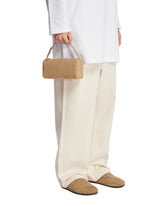 Borsa 90s In Suede Beige | PDP | Antonia