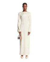 White Jacquard Dress | PDP | Antonia