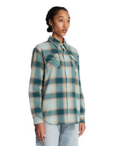 Green Avocado Shadow Shirt | PDP | Antonia