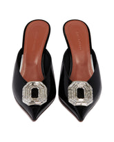 Black Camelia Mules | PDP | Antonia