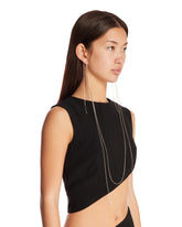 Multi-Strand Earring-Necklace | PDP | Antonia