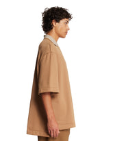 Beige Polo with Logo | PDP | Antonia