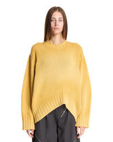 Yellow Asymmetric Sweater | PDP | Antonia