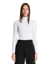 White Ribbed Bodysuit | PDP | Antonia