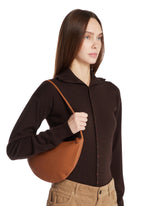 Brown Leather Shoulder Bag | PDP | Antonia