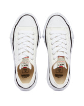 White OG Sole Canvas Low-top Peterson Sneakers | PDP | Antonia