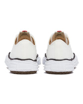 White OG Sole Canvas Low-top Peterson Sneakers | PDP | Antonia