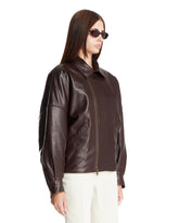 Brown Leather Jacket | PDP | Antonia