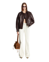Brown Leather Jacket | PDP | Antonia