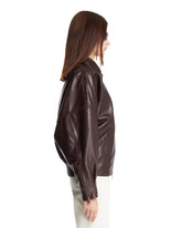 Brown Leather Jacket | PDP | Antonia