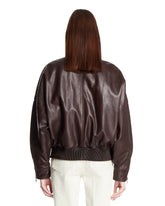 Brown Leather Jacket | PDP | Antonia