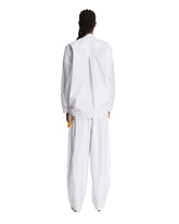 White Draped Shirt | PDP | Antonia