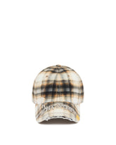 White Distressed Cap | PDP | Antonia